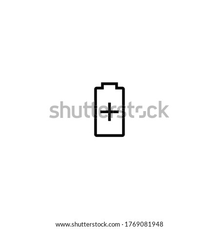 Battery Saver Icon Vector in Trendy Style Isolated on White Background