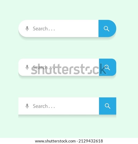 Search Bar, Searching Box Icon Vector Illustration
