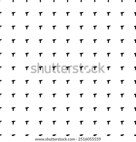 Square seamless background pattern from black electric screwdriver symbols. The pattern is evenly filled. Vector illustration on white background