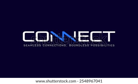 Connect Bridge Logo Design  Template