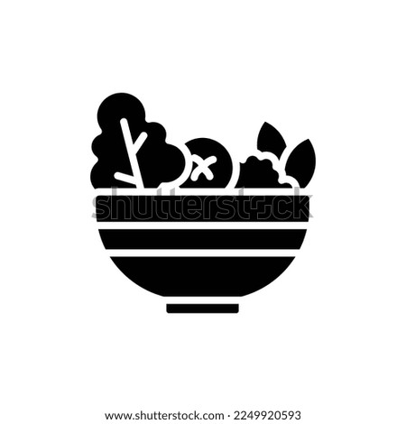 bowl icon vector design template in white background