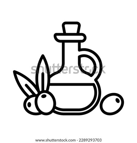 olive oil icon vector design template in white background