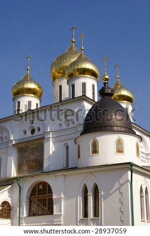 Old russian Church in Dmitrov