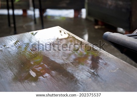 A Table After The Rain