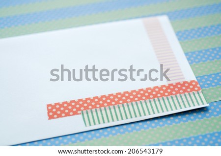 Masking Tape And The Envelope