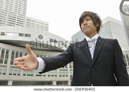 Business Man Shaking Hands
