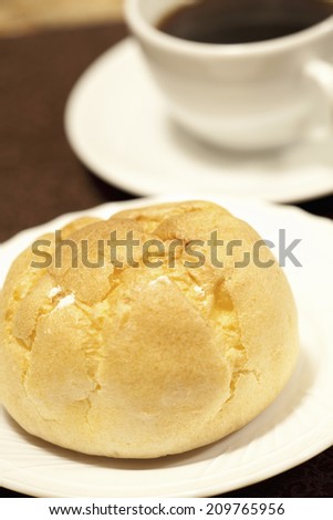 Hot Coffee and Bread