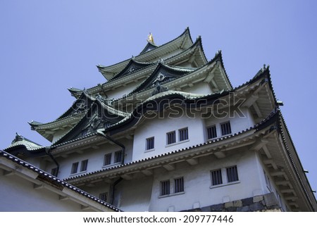 Castle tower of Nagoya Castle