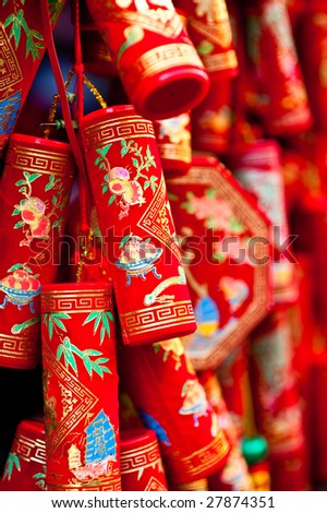 Chinese New Year decoration good luck charms