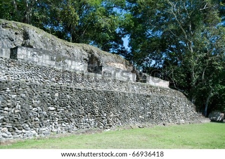 Xanantunich, ancient mayan ruins located in Belize, Latin america