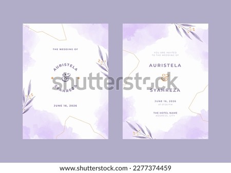 Similar – Image, Stock Photo Flowers purple