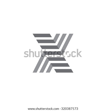 Letter X logo / symbol - vector icon