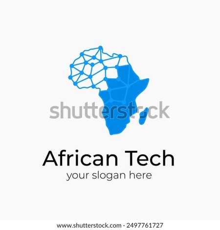 AFRICAN TECHNOLOGY LOGO DESIGN TEMPLATE