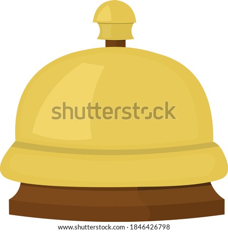 Vector illustration of emoticon
bellhop bell