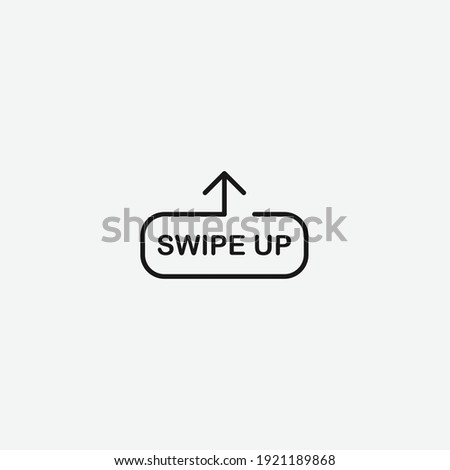 Finger swipe icon illustration isolated vector sign symbol