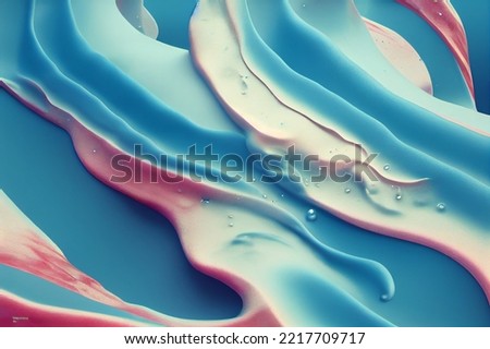 Similar – Image, Stock Photo Stunning curly paint colorful close up background with super texture. Macro style, copy space