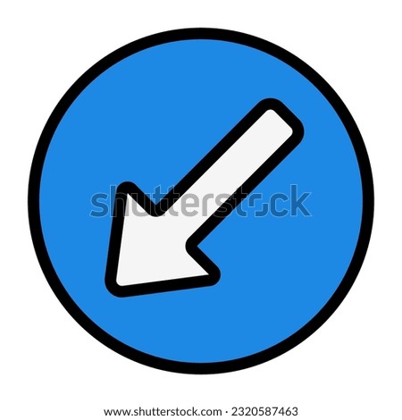 Keep left icon in filled line style, use for website mobile app presentation