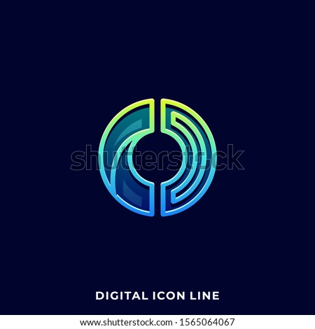 Shield Security Illustration Vector Template, Suitable for Creative Industry, Multimedia, entertainment, Educations, Shop, and any related business
