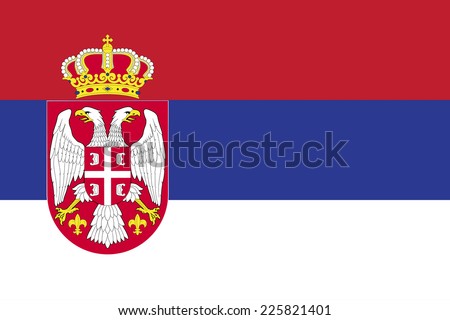 Flag of Serbia