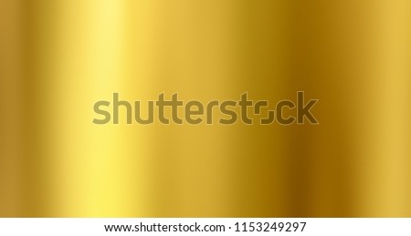 Golden background, Gold foil texture, Metallic gradient sheet, Metal effect. Stockfoto © 