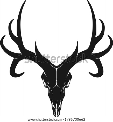 Deer Skull Clipart | Free download on ClipArtMag