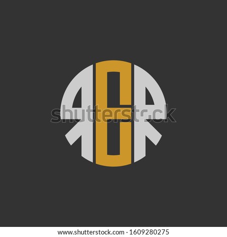 Premium initial RER or R letter logo design