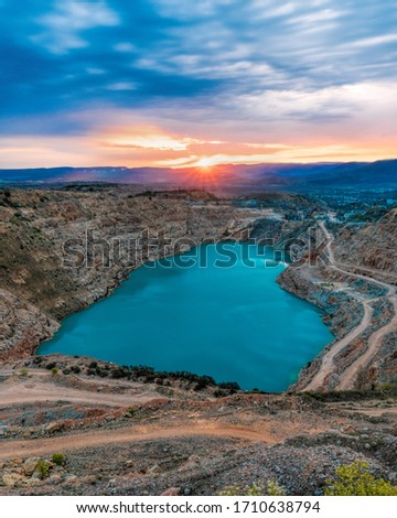 Similar – Image, Stock Photo Nature in flux Landscape