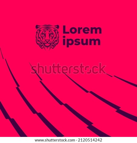 red blue colour background football competition concept. design banner poster vector template for match day big match top famous popular soccer football club team in the world. English Premier League.