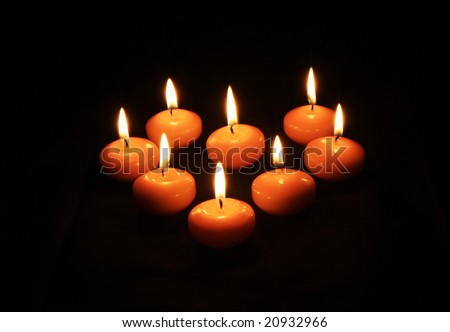 Heart Candle Light