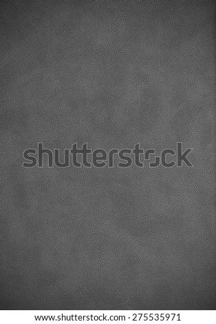 Luxury dark grey leather texture , used as background