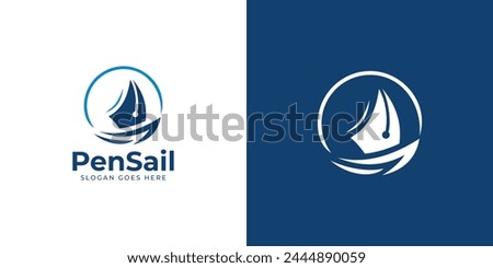 Similar – Image, Stock Photo Boats in a book in Ha-Long Bay, Vietnam