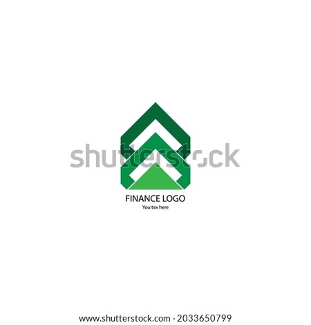 Abstract business company logo. Corporate identity design elements. Technology, market, bank logotype idea. Connect arrow up, growth, integrate progress and success concept. vector interaction icon