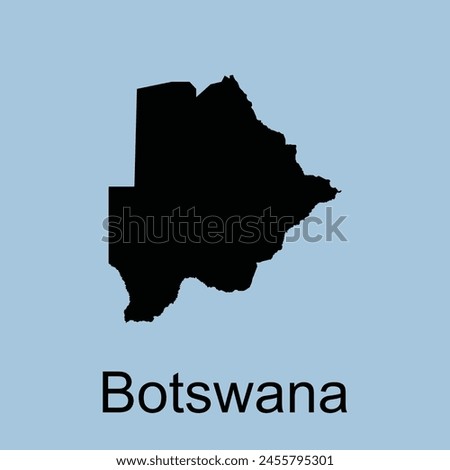 Botswana map icon vector illustration design