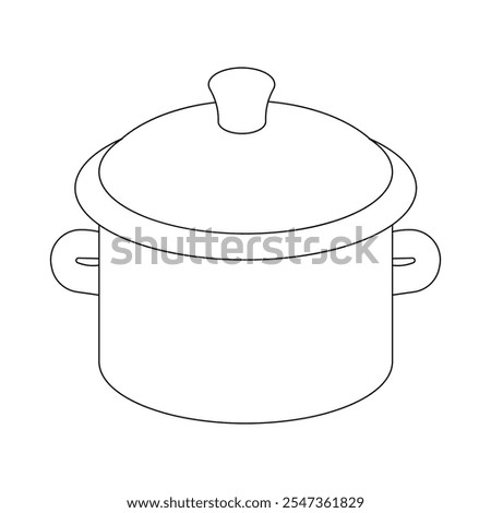 Cooking Pot Icon illustration design