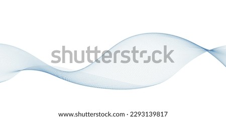 abstract blue wave background. Blue minimal round lines abstract background. Abstract blue wave lines pattern background