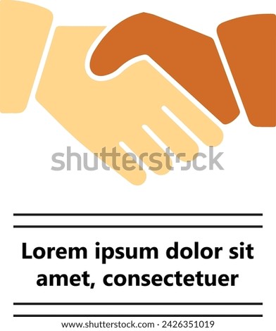 businessman shaking hands each other and concur with trust each other.
