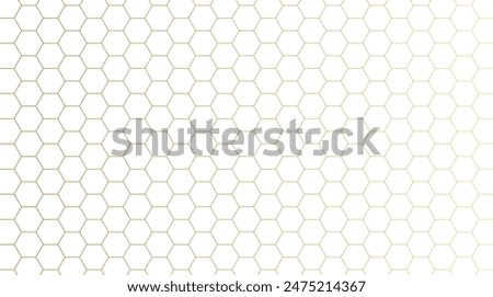 Abstract cube hexagon shape background. Vector banner design. Hexagons pattern. Geometric abstract background with simple hexagonal elements. Medical. Vector digital art banner