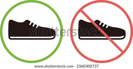 Shoes icon set : vector