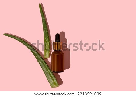Similar – Image, Stock Photo Aloe vera spray and serum showing natural and eco-friendly beauty and body care product mockup
