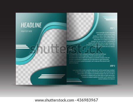 corporate brochure template design annual report presentation