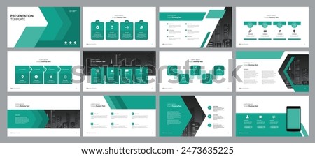 business presentation template design backgrounds and page layout design for brochure, book, magazine, annual report and company profile, with info graphic elements graph design concept