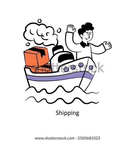 Thumbs Up filled outline Style Design Vector Stock illustration. 