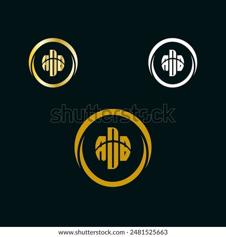 ADB letter logo vector design