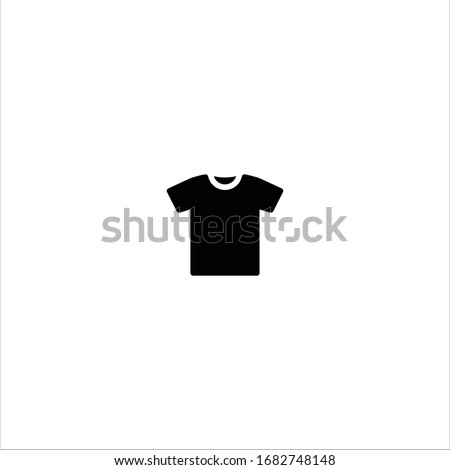 T-shirt filled icon illustration - Vector