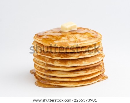 Similar – Image, Stock Photo A stack of buttermilk pancakes