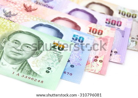 New Thailand bank notes