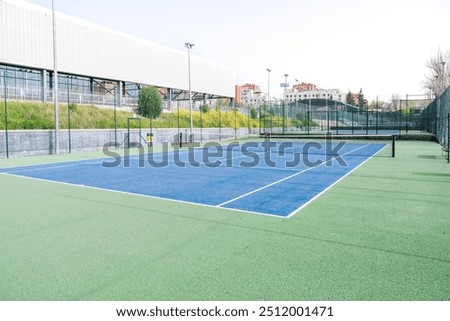 Similar – Foto Bild Tennisplatz von außen…