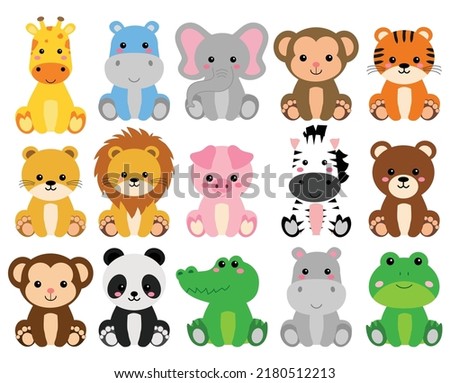 Cute Wild Animal Clipart | Free download on ClipArtMag