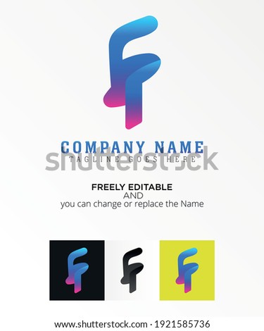 FP or PF logo design free editable and you can change or replace the Name. 
thanks to your DOWNLOAD