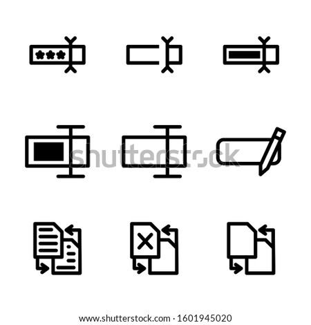 rename icon isolated sign symbol vector illustration - Collection of high quality black style vector icons
